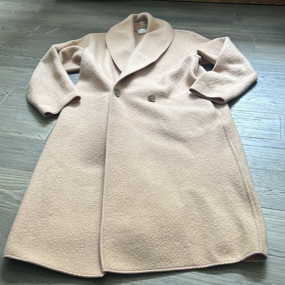 🔥WILFRED🔥 | Aritzia Charlize jacket in sandy beige 100% merino wool - Picture 4 of 15